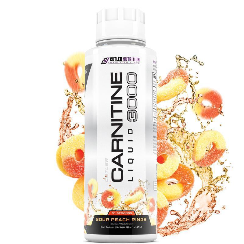L-Carnitine Liquid - Saure Gummiwürmer, 16 fl oz |