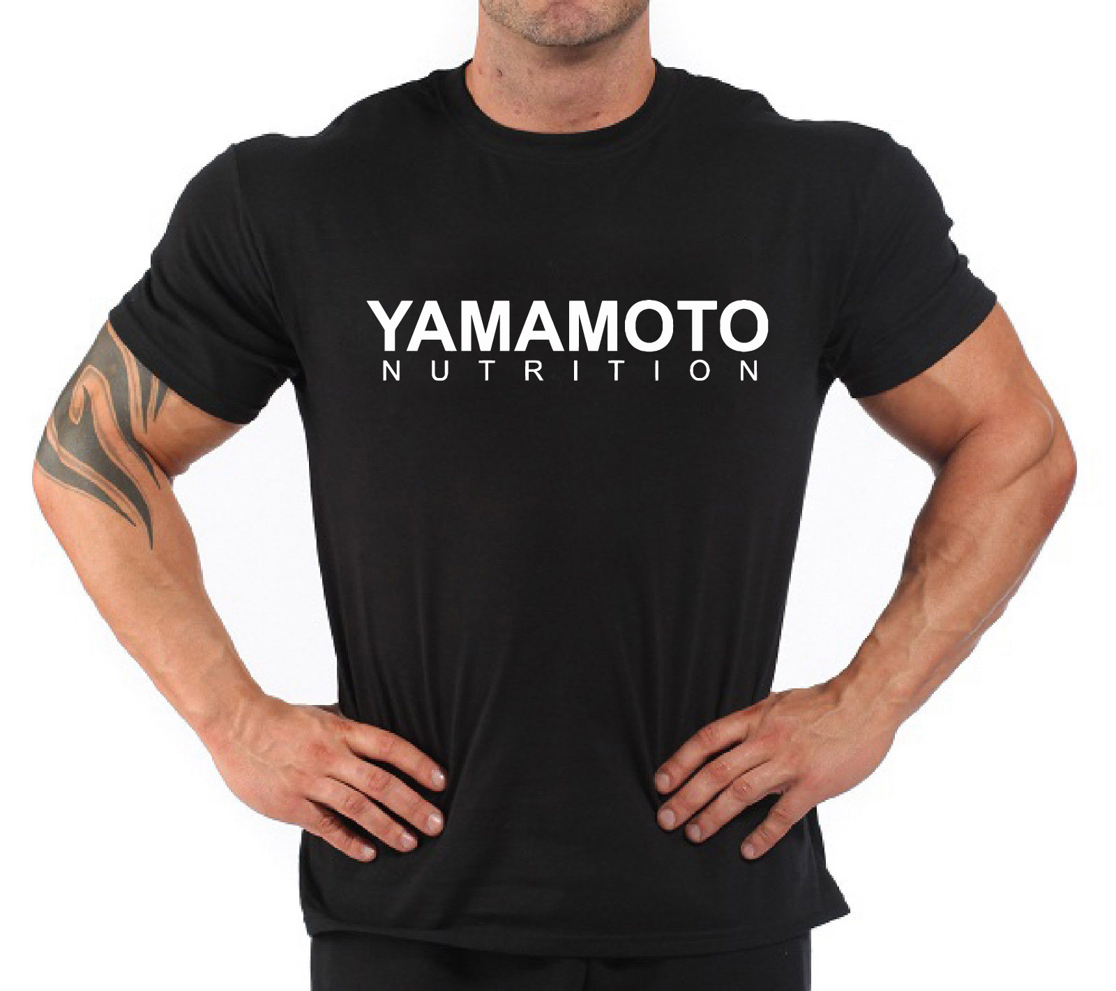 Nutrition Fitness - Bodybuilding Fitness Gym T-Shirt „Yamamoto Nutrition“