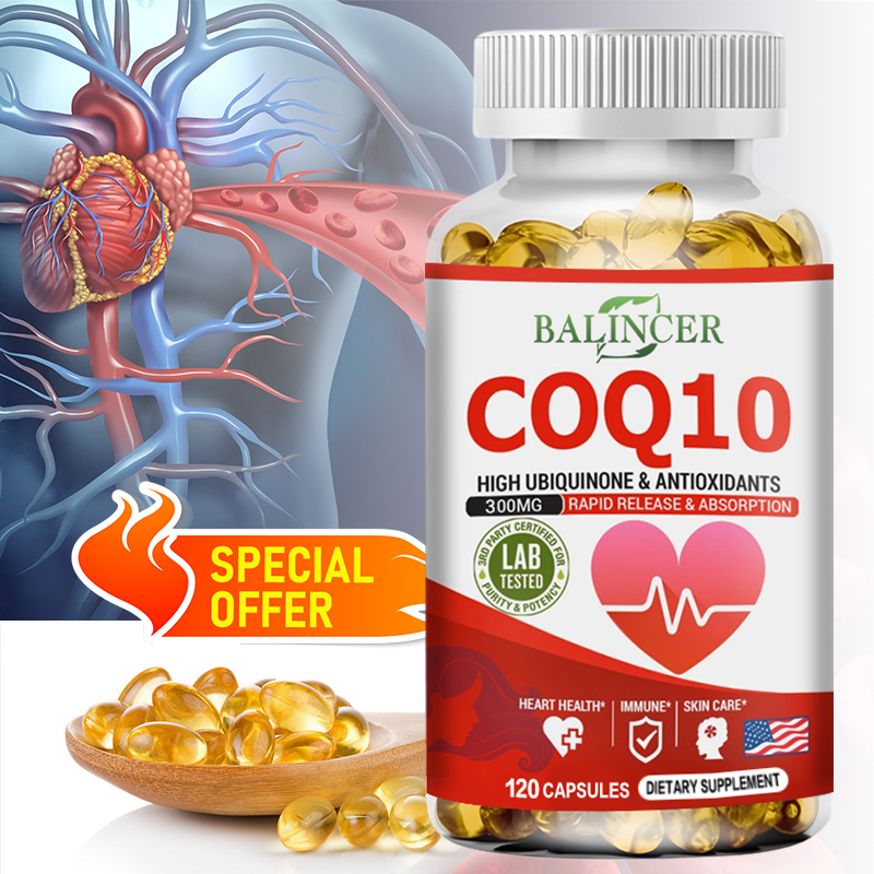 Nac N Acetyl Cysteine - Coenzym Q-10 – Natürliches Antioxidans für
