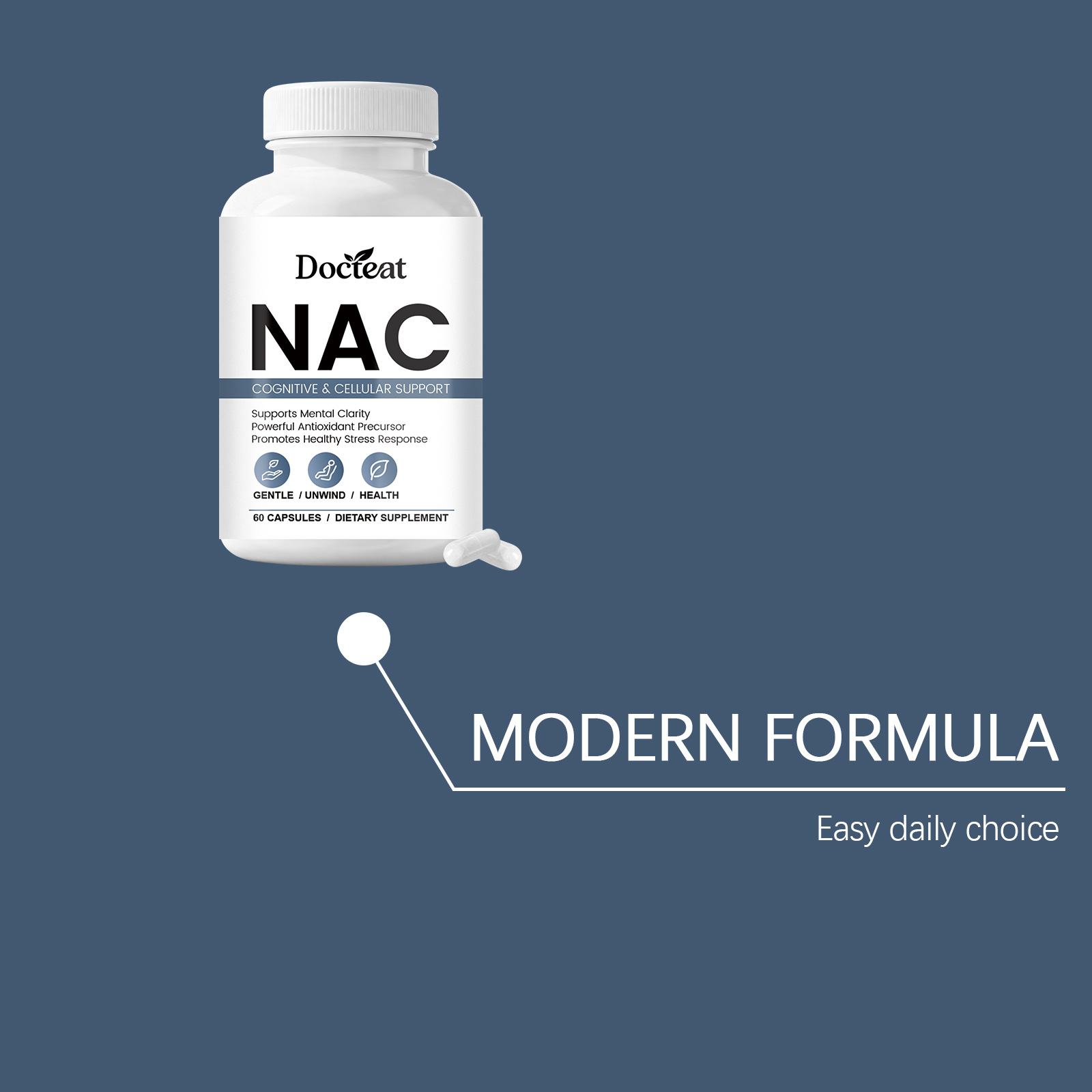 NAC-Nahrungsergänzungskapseln  – Nac N Acetyl Cysteine Bewertung und Preis