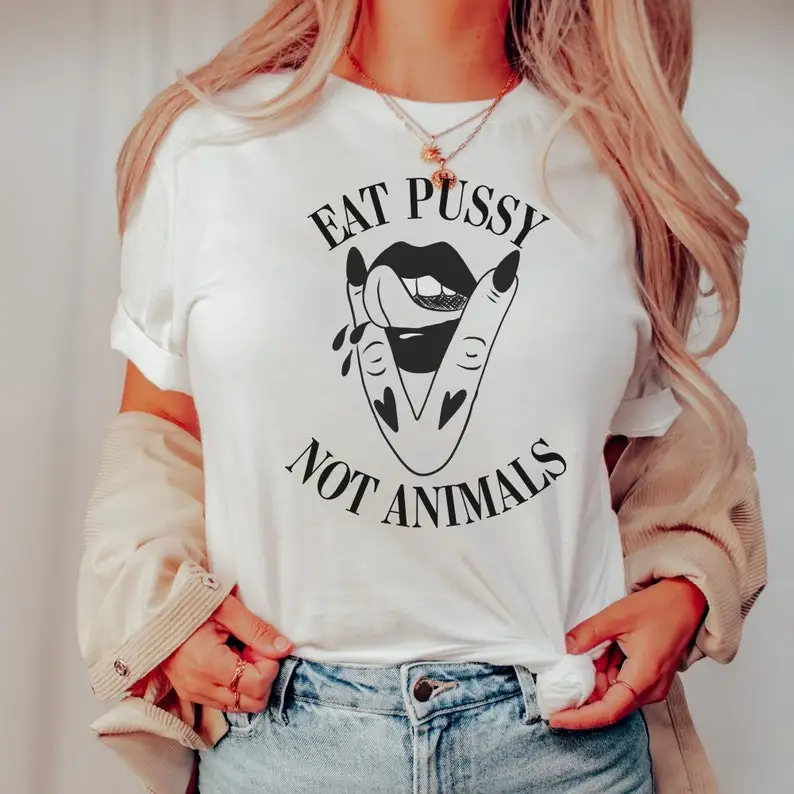 Unisex Vegan T-Shirt Eat Pssy  – Nutrition Fitness Bewertung und Preis