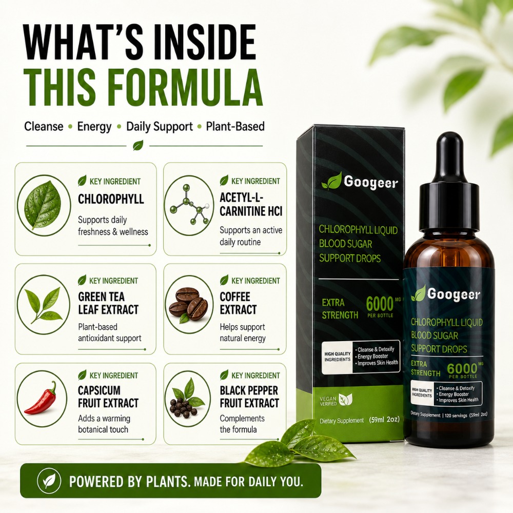 Googeer Chlorophyll Flüssige T – L-Carnitine Liquid Bewertung und Preis